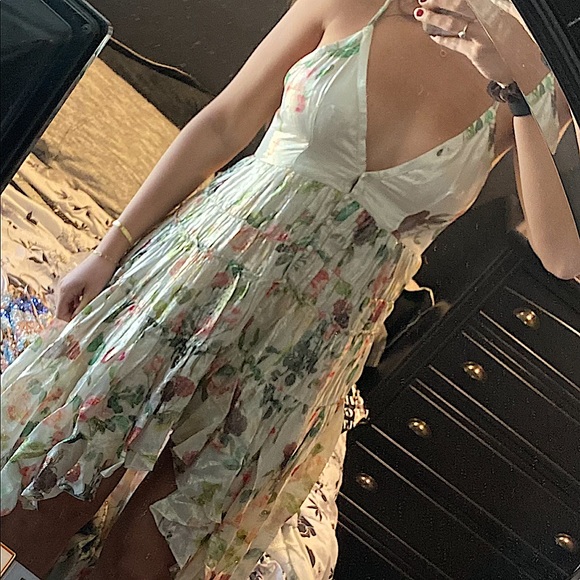 Rococo Sand Lurex Maxi Dress- Brand New With Tags! - Picture 3 of 4